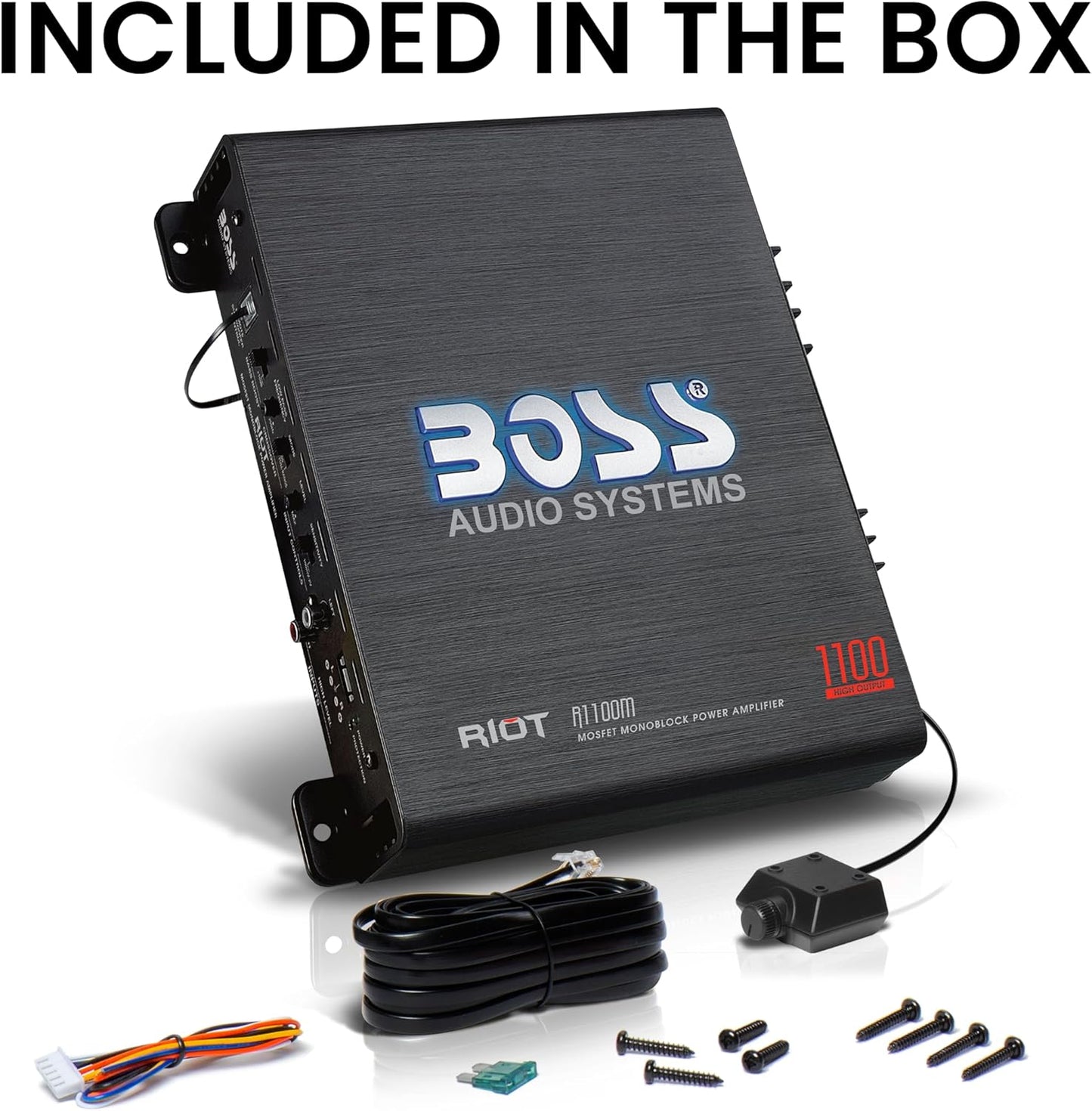 BOSS Audio Systems R1100M Monoblock Car Amplifier